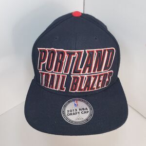New Adidas 2013 NBA Portland Trailblazer Snapback Flatbill Hat Cap